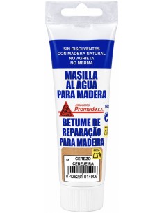 MASILLA PARA MADERA AL AGUA CEREZO 150gr (Promade)