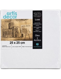 LIENZO ARTIS 3D 25x25 400gr