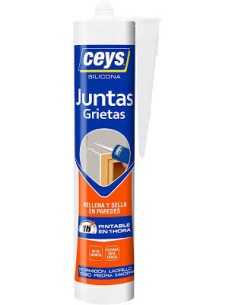 MASILLA ACRÍLICA GRIETAS FLEX BLANCA 280 ml CEYS
