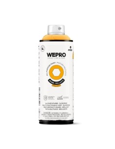 SPRAY WEPRO BASE DISOLVENTE RAL 1028 AMARILLO CALIFORNIA 400ml