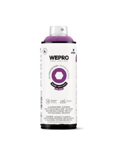 SPRAY WEPRO BASE DISOLVENTE RAL 4008 VIOLETA FOLK 400ml