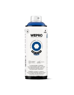 SPRAY WEPRO BASE DISOLVENTE RAL 5005 AZUL MAGIA 400ml