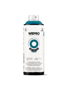 SPRAY WEPRO BASE DISOLVENTE RAL 5021 AZUL ATLANTIS 400ml