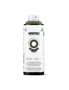 SPRAY WEPRO BASE DISOLVENTE RAL 6003 VERDE RUGBY 400ml