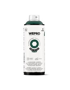 SPRAY WEPRO BASE DISOLVENTE RAL 6005 VERDE HOBBIT 400ml