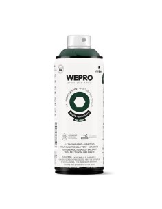 SPRAY WEPRO BASE DISOLVENTE RAL 6009 VERDE VIKINGO 400ml