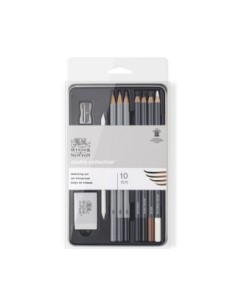 SURTIDO 10pzs DIBUJO WINSOR & NEWTON (juego de esbozo)