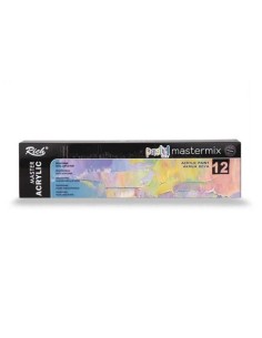 MASTERMIX ACRÍLICO 12 COLORES 60cc (Rich)