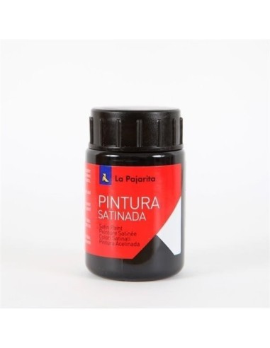 PINTURA LA PAJARITA SATINADA NEGRO L-22 35ml