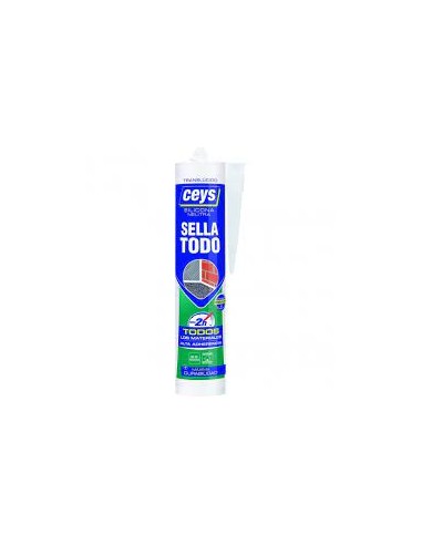 SELLATODO SILICONA NEUTRA BLANCA 280 ml CEYS