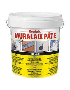 RX-420 MASILLA EXTERIOR C/FIBRA RENOVADOR RUALAIX PATE 5kg Baixens