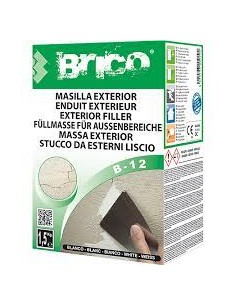 B-12 MASILLA EXTERIOR EN POLVO BLANCA  1,5kg Baixens