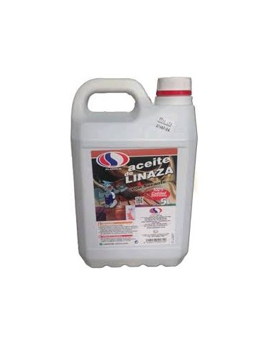ACEITE DE LINAZA CON SECANTE 5L PLAINSUR