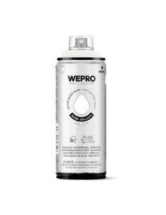 SPRAY WEPRO BASE DISOLVENTE RAL 9010  BRILLO BLANCO ESTELAR 400ml
