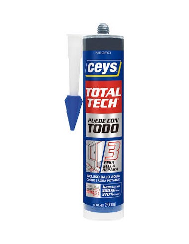 TOTAL TECH NEGRO 290 ml CEYS