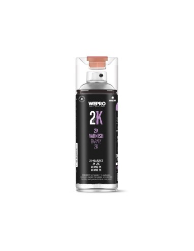 SPRAY 2K BARNIZ MATE 400ml MONTANA (envase nuevo)