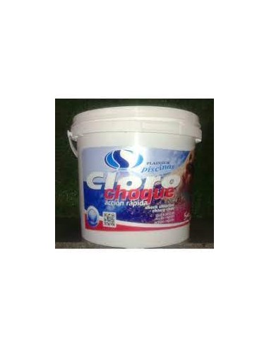 CLORO CHOQUE ACCIÓN RÁPIDA 5kg PLAINSUR