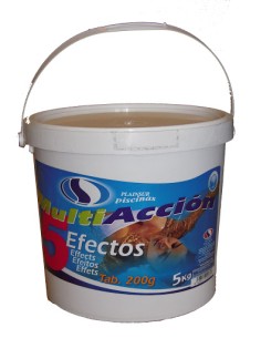 CLORO TABLETAS 5 EFECTOS 5KG PLAINSUR