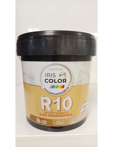 REVESTIMIENTO R10 LISO PROFESIONAL 4lt (Iris Color)