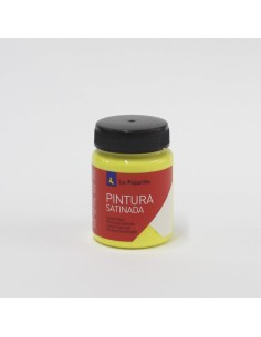 PINTURA LA PAJARITA SATINADA AMARILLO LIMÓN L-1 35ml