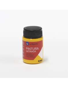 PINTURA LA PAJARITA SATINADA AMARILLO MEDIO L-27  35ml