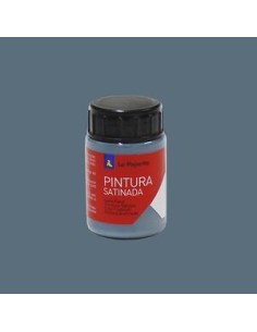 PINTURA LA PAJARITA SATINADA AZUL METAL L-34  35ml