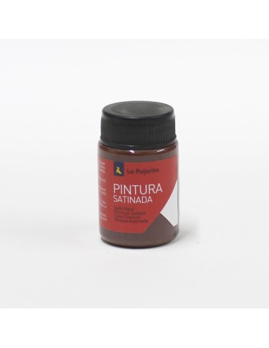 PINTURA LA PAJARITA SATINADA CASTAÑO L-32  35ml