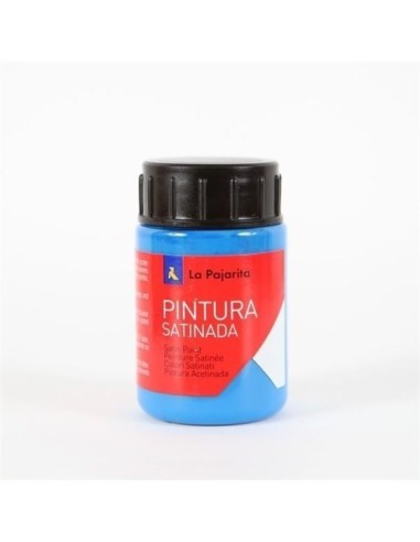 PINTURA LA PAJARITA SATINADA CYÁN L-26  35ml