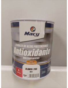 ESMALTE ANTIOXIDANTE MATE BLANCO 705  4lt ALTAS PRESTACIONES (Macy)