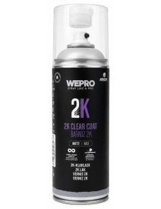 SPRAY 2K BARNIZ MATE 400ml MONTANA (envase nuevo)