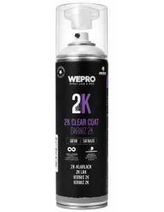SPRAY 2K BARNIZ SATINADO 400ml MONTANA (envase nuevo)
