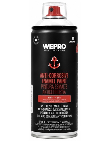 SPRAY ESMALTE ANTICORROSIVO BLANCO 400ml MONTANA