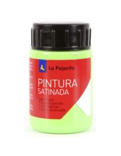PINTURA LA PAJARITA SATINADA VERDE LORO L-37 35ml