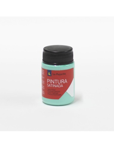 PINTURA LA PAJARITA SATINADA VERDE MANIGUA L-18  35ml