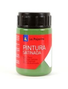 PINTURA LA PAJARITA SATINADA VERDE MONTE L-16 35ml
