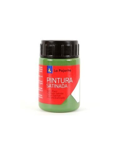 PINTURA LA PAJARITA SATINADA VERDE MONTE L-16 35ml
