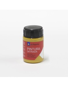 PINTURA LA PAJARITA SATINADA ÓXIDO AMARILLO L-03 35ml