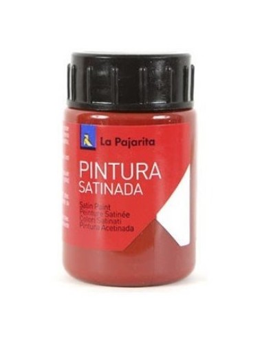 PINTURA LA PAJARITA SATINADA ÓXIDO ROJO L-08 35ml