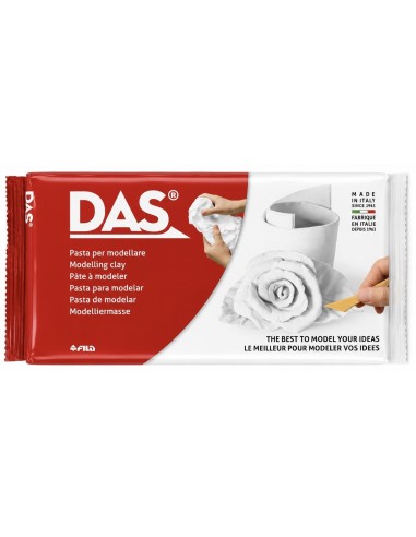 PASTA DE MODELAR DAS BLANCA 1kg