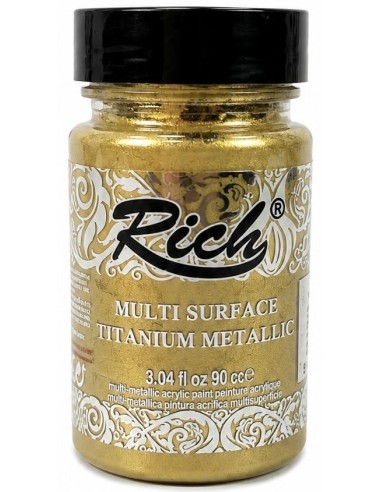PINTURA MULTISUPERFICIE TITANIUM METALIZADO VAINILLA Nº1732 (Rich)
