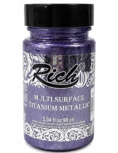 PINTURA MULTISUPERFICIE TITANIUM METALIZADO PUCE Nº4412 (Rich)