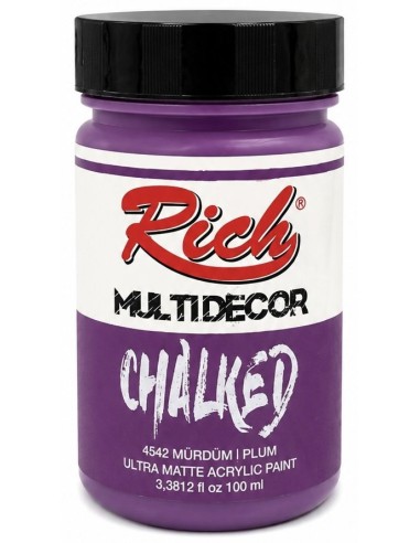 PINTURA MULTIDECOR CHALKED VIOLETA 03622 100ml (Rich)