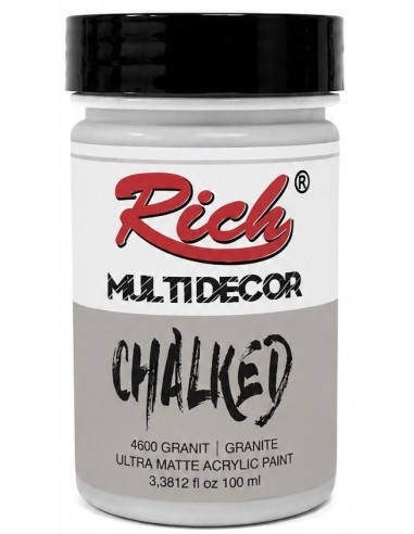 PINTURA MULTIDECOR CHALKED GRANITO 06534 100ml (Rich)