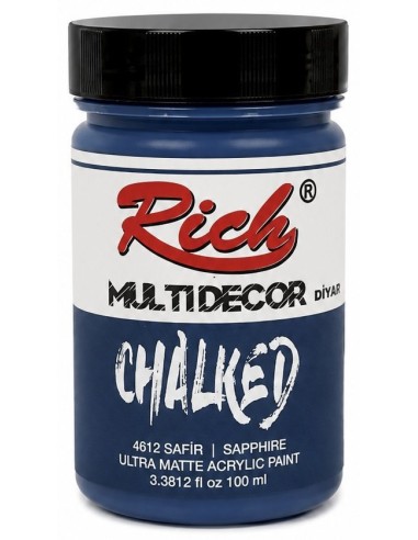 PINTURA MULTIDECOR CHALKED AZUL 06540 100ml (Rich)
