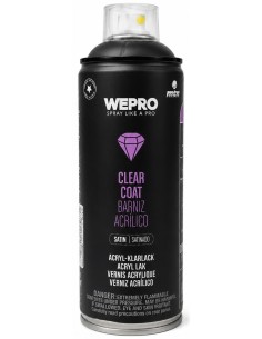 SPRAY BARNIZ ACRILICO SATINADO 400ml (Montana)