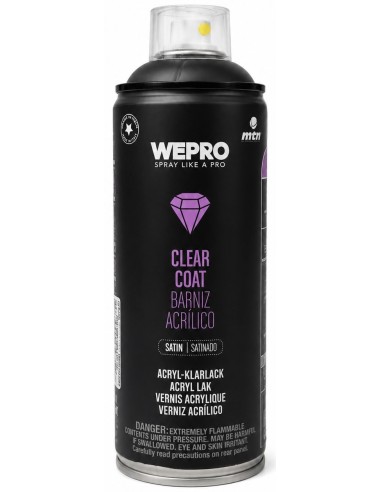 SPRAY BARNIZ ACRILICO SATINADO 400ml (Montana)