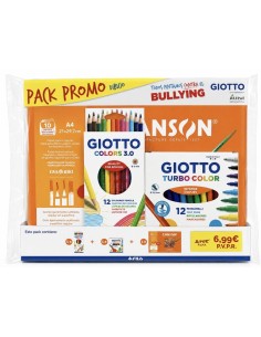 PACK PROMO GIOTTO DIBUJO CANSON