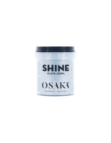 ADITIVO GLITTER PLATA SHINE 250ml  OSAKA
