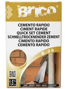 B-09 CEMENTO RÁPIDO GRIS 1,5kg Baixens
