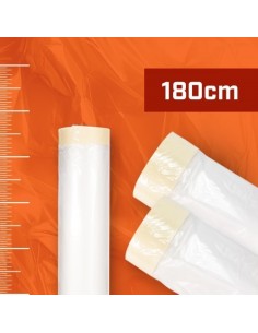 PLÁSTICO CON CINTA 180cm x 22,5 mt (Packplus)